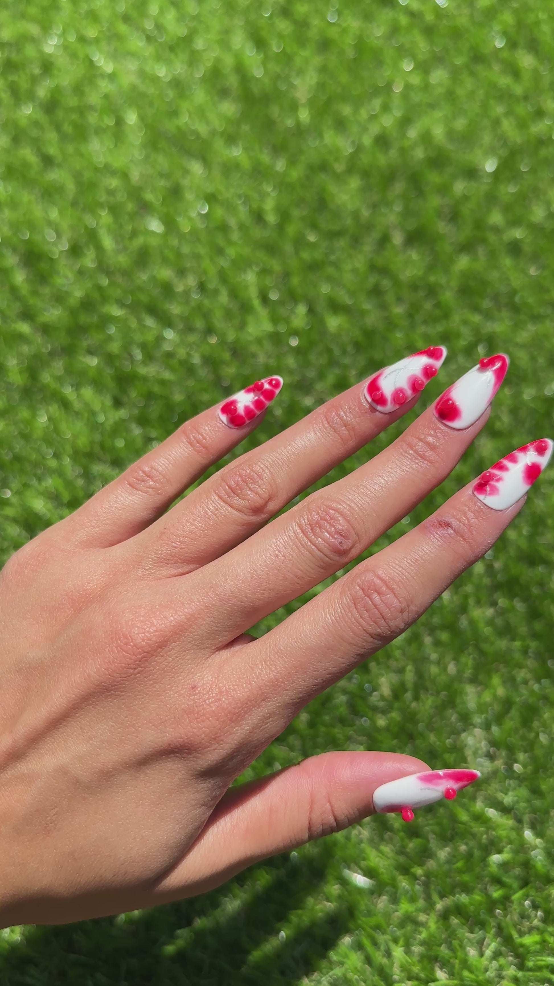 Cherry nails